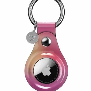 Hot Pink Aura Airtag Case