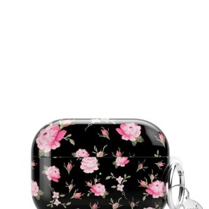 Black and Pink Floral AirPods