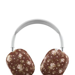 Brown Floral Airpod Max Case