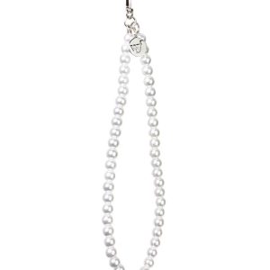 Pearl Wristlet | White
