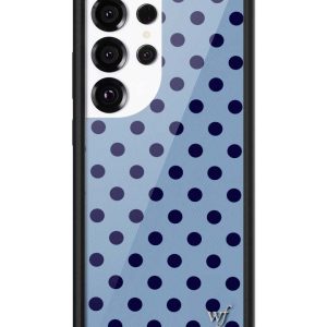 Polka Dot | Blue and Navy Blue Samsung Galaxy Case