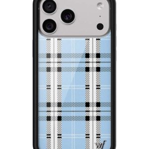 Plaid | Blue iPhone Case