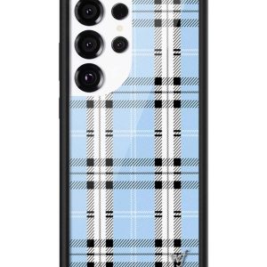 Plaid | Blue Samsung Galaxy Case