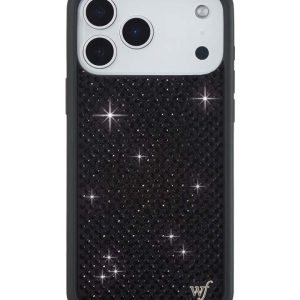 Rhinestone iPhone Case | Black