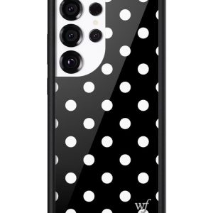 Polka Dot | Black and White Samsung Galaxy Case