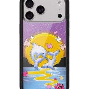 Dolphin Sunset iPhone Case