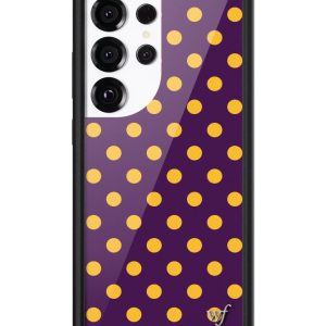 Polka Dot | Purple and Yellow Samsung Galaxy Case