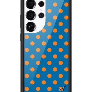 Polka Dot | Blue and Orange Samsung Galaxy Case