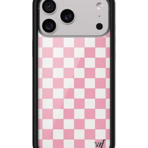 Checkers | Pink iPhone Case