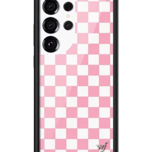 Checkers | Pink Samsung Galaxy Case