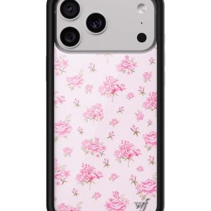 Forget Me Not Floral | Pink iPhone Case