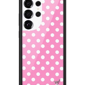 Polka Dot | Pink and White Samsung Galaxy Case