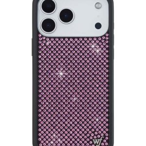 Rhinestone iPhone Case | Pink