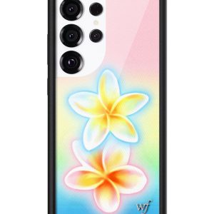 Pastel Plumeria Samsung Galaxy Case