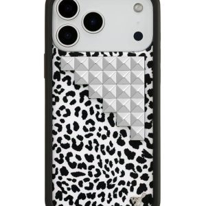 Snow Meow Stud iPhone Case